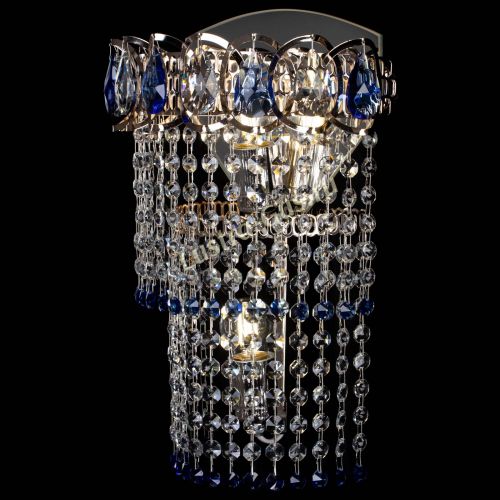 Бра Астра №2 оптикон синяя в Новокузнецке Гусь Хрустальный