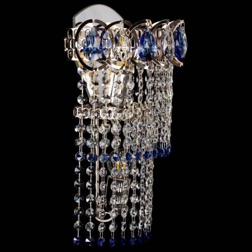 Бра Астра №2 оптикон синяя в Новокузнецке Гусь Хрустальный