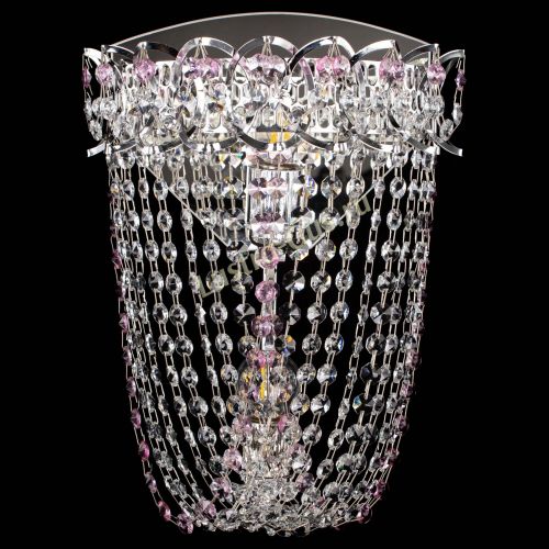 Бра Астра ажур №2 розовая в Новокузнецке Бра Астра ажур №2 розовая в Новокузнецке