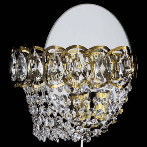 Бра Астра ажур под бронзу в Новокузнецке Гусь Хрустальный