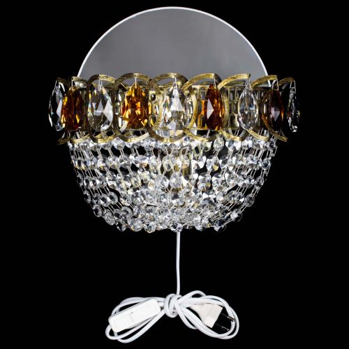 Бра Астра ажур под бронзу чайная в Новокузнецке Гусь Хрустальный