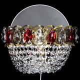 Бра Астра ажур под бронзу красная в Новокузнецке Бра Астра ажур под бронзу красная в Новокузнецке