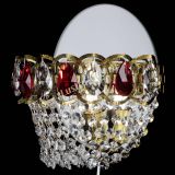 Бра Астра ажур под бронзу красная в Новокузнецке Бра Астра ажур под бронзу красная в Новокузнецке