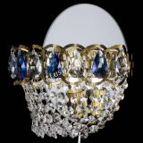 Бра Астра ажур под бронзу синяя в Новокузнецке Бра Астра ажур под бронзу синяя в Новокузнецке