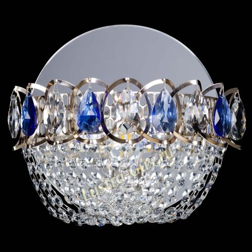 Бра Астра ажур синяя в Новокузнецке Бра Астра ажур синяя в Новокузнецке