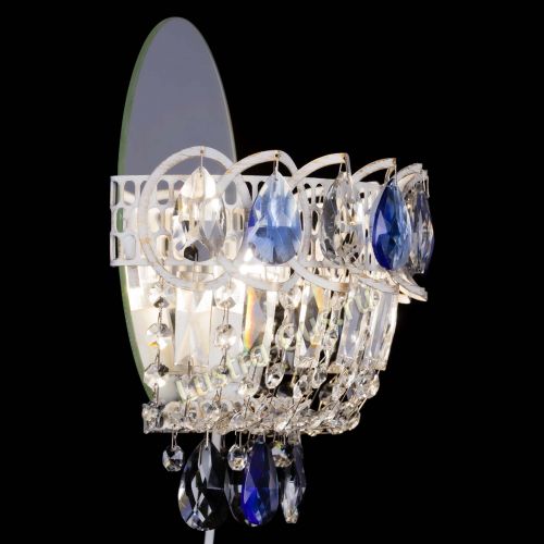 Бра Астра Синяя белая в Новокузнецке Гусь Хрустальный