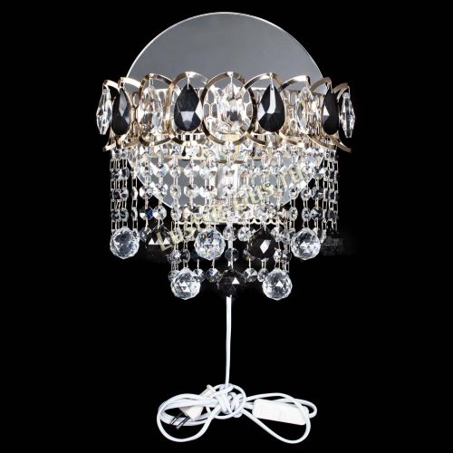 Бра Астра Капель шар 30 Черная в Новокузнецке Гусь Хрустальный