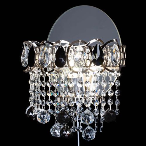 Бра Астра Капель шар 30 Черная в Новокузнецке Гусь Хрустальный