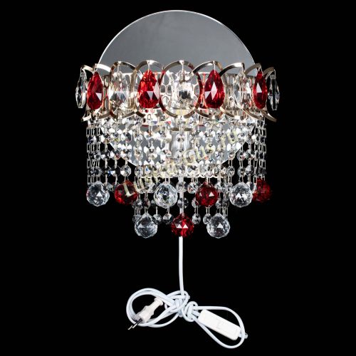 Бра Астра Капель шар 30 Красная в Новокузнецке Гусь Хрустальный