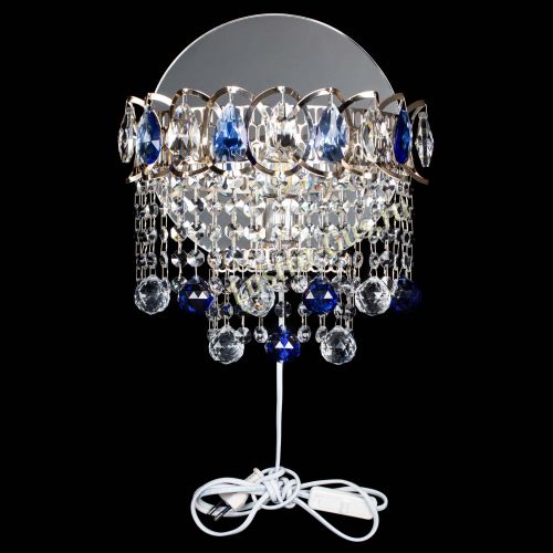 Бра Астра Капель шар 30 Синяя в Новокузнецке Гусь Хрустальный