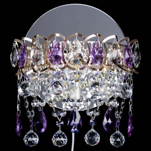 Бра Астра Паутинка фиолетовая в Новокузнецке Бра Астра Паутинка фиолетовая в Новокузнецке