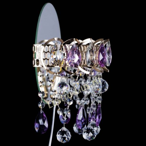 Бра Астра Паутинка фиолетовая в Новокузнецке Гусь Хрустальный