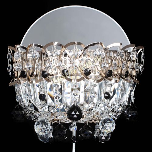 Бра Астра пластинка шар Черная в Новокузнецке Гусь Хрустальный