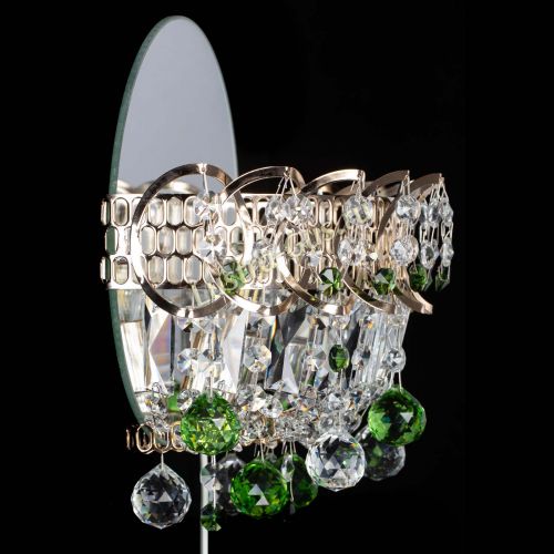 Бра Астра пластинка шар Зеленая в Новокузнецке Гусь Хрустальный