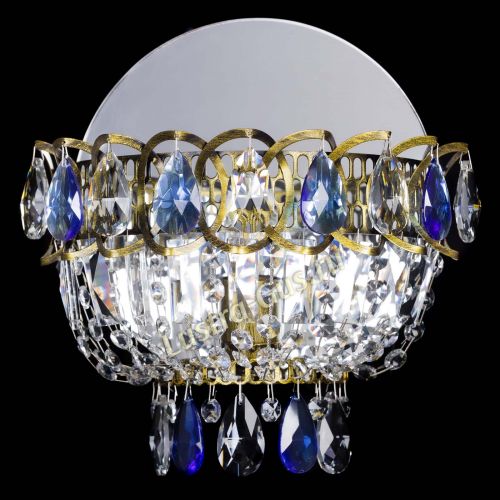 Бра Астра Синяя под бронзу в Новокузнецке Бра Астра Синяя под бронзу в Новокузнецке