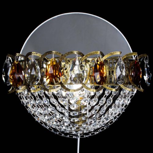 Бра Астра Сетка под бронзу Чайная в Новокузнецке Гусь Хрустальный