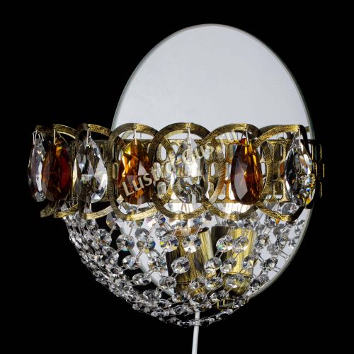 Бра Астра Сетка под бронзу Чайная в Новокузнецке Гусь Хрустальный