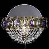 Бра Астра Сетка под бронзу Фиолетовая в Новокузнецке Бра Астра Сетка под бронзу Фиолетовая в Новокузнецке