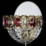 Бра Астра Сетка под бронзу Красная в Новокузнецке Бра Астра Сетка под бронзу Красная в Новокузнецке