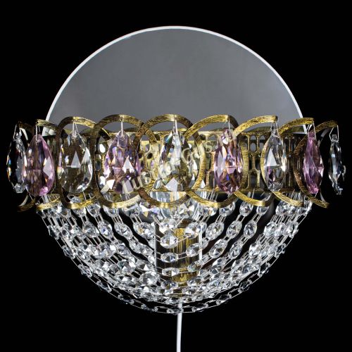 Бра Астра Сетка под бронзу Розовая в Новокузнецке Бра Астра Сетка под бронзу Розовая в Новокузнецке