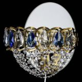 Бра Астра Сетка под бронзу Синяя в Новокузнецке Бра Астра Сетка под бронзу Синяя в Новокузнецке