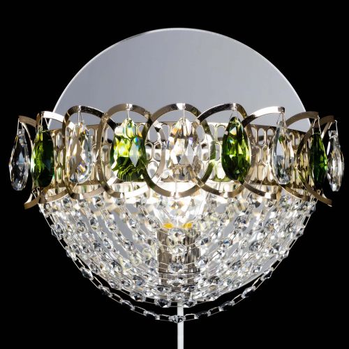 Бра Астра Сетка зеленая в Новокузнецке Гусь Хрустальный