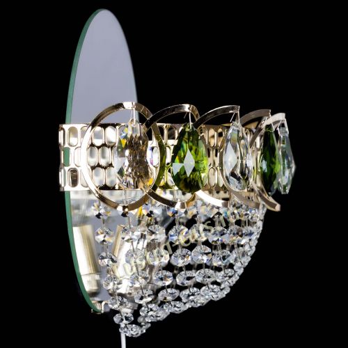 Бра Астра Сетка зеленая в Новокузнецке Гусь Хрустальный