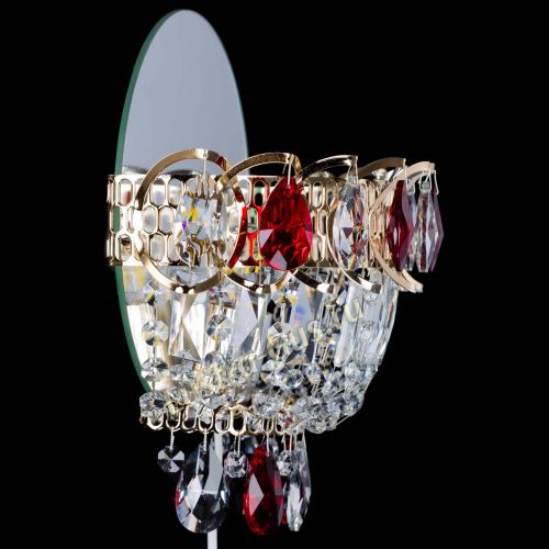 Бра Астра красная в Новокузнецке Гусь Хрустальный