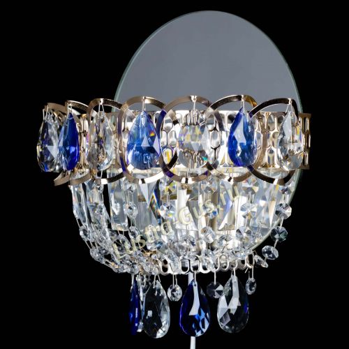 Бра Астра синяя в Новокузнецке Гусь Хрустальный