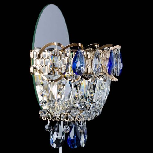 Бра Астра синяя в Новокузнецке Гусь Хрустальный