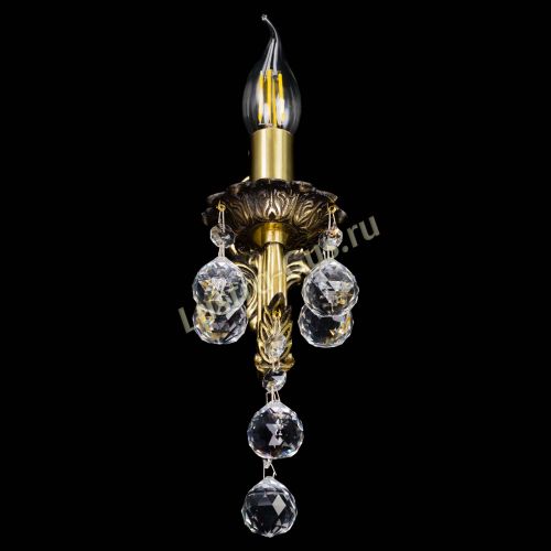 Бра Адриана №1 Шар в Новокузнецке Гусь Хрустальный