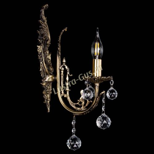 Бра Артемида №1/2 шар в Новокузнецке Гусь Хрустальный