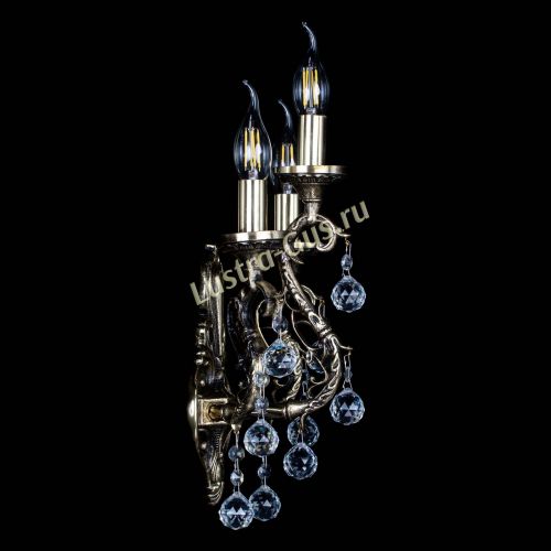 Бра Артемида №3/1 Шар в Новокузнецке Гусь Хрустальный