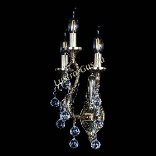 Бра Артемида №3/1 Шар в Новокузнецке Гусь Хрустальный