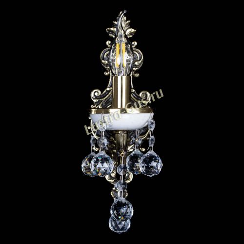 Бра Атланта из мрамора №1 Шар в Новокузнецке Гусь Хрустальный