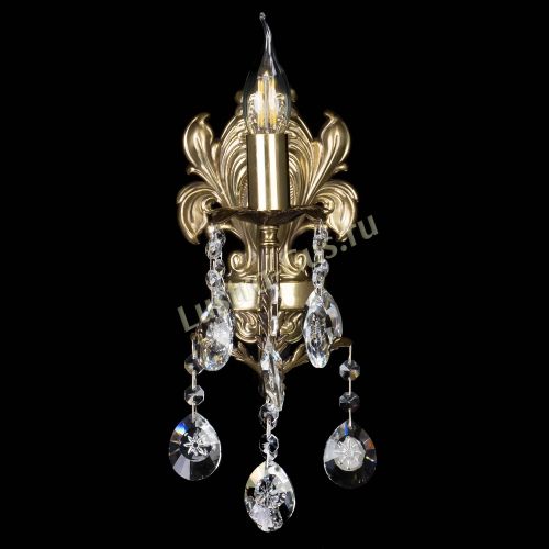 Бра Бэлла №1 латунь в Новокузнецке Гусь Хрустальный