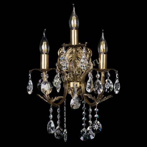 Бра №3 латунь в Новокузнецке Гусь Хрустальный