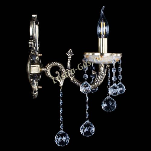 Бра Оникс №1/2 шар в Новокузнецке Гусь Хрустальный