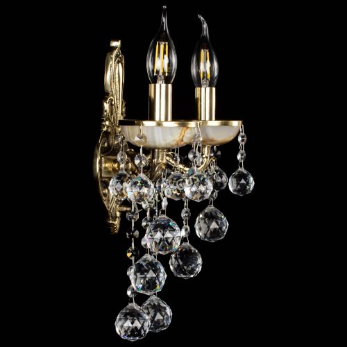 Бра Оникс №2/1 шар в Новокузнецке Гусь Хрустальный