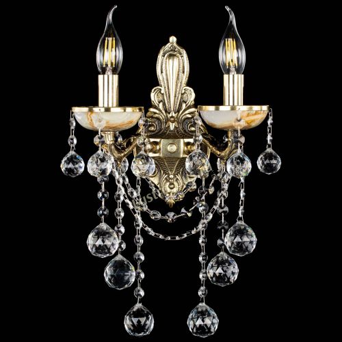 Бра Оникс №2/2 шар в Новокузнецке Гусь Хрустальный