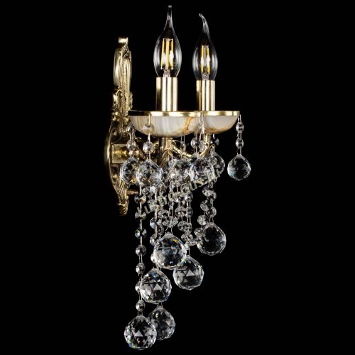 Бра Оникс №2/2 шар в Новокузнецке Гусь Хрустальный