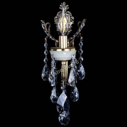 Бра Веста №1 с камнем лучики в Новокузнецке Гусь Хрустальный