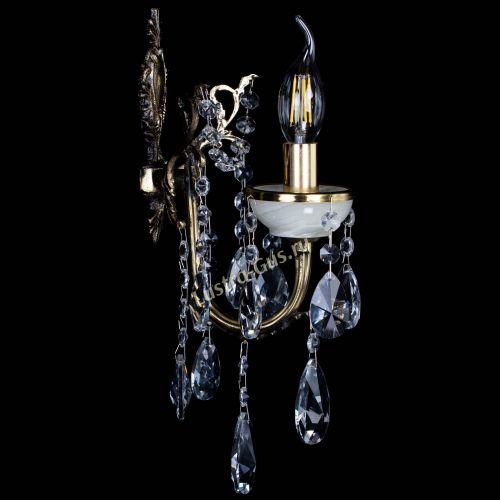 Бра Веста №1 с камнем лучики в Новокузнецке Гусь Хрустальный