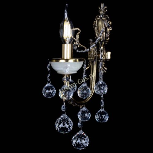 Бра Веста №1 с камнем шар в Новокузнецке Гусь Хрустальный