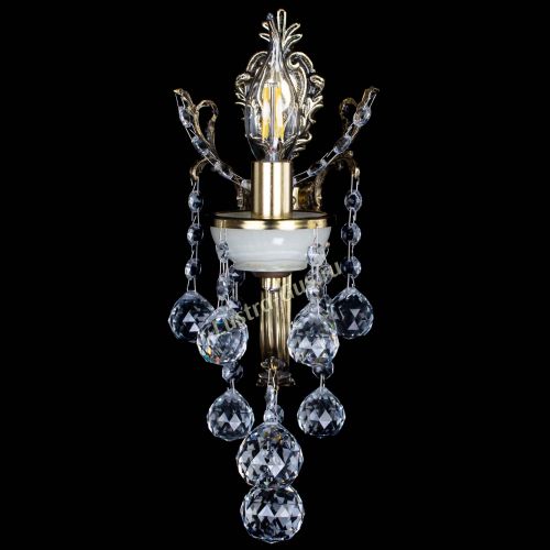 Бра Веста №1 с камнем шар в Новокузнецке Гусь Хрустальный