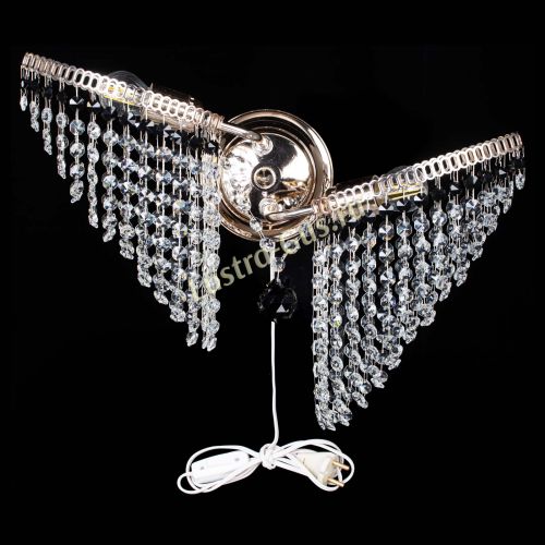 Бра Бутоны №2 черная в Новокузнецке Гусь Хрустальный