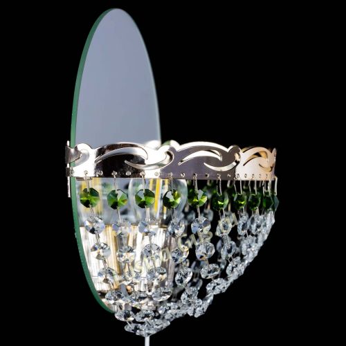 Бра Диана зеленая в Новокузнецке Гусь Хрустальный