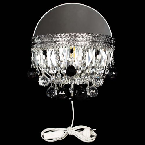 Бра Флоренция шар черная в Новокузнецке Гусь Хрустальный
