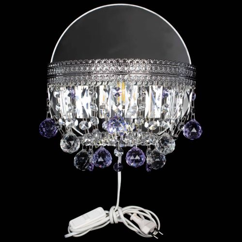 Бра Флоренция шар фиолетовая в Новокузнецке Гусь Хрустальный