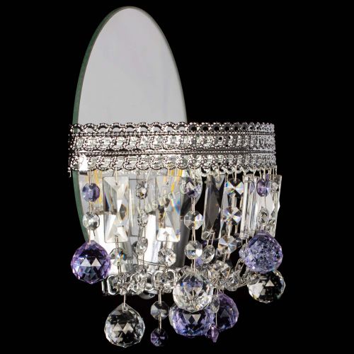 Бра Флоренция шар фиолетовая в Новокузнецке Гусь Хрустальный